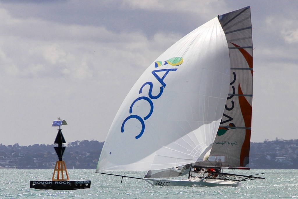 ASCC 1 - 18ft Skiffs, Auckland January 13, 2013 © Richard Gladwell www.photosport.co.nz